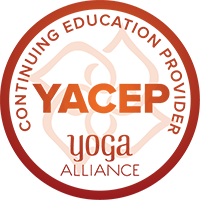 Yoga Alliance YACEP Continuing Education Provider Accreditation Badge